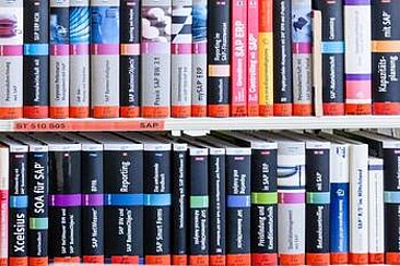 Bücher im Regal